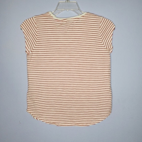 Joie The Hamptons Striped Dillon C Graphic Tee - Picture 7 of 9